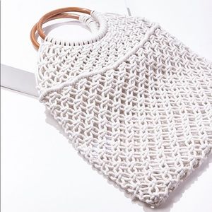 Forever 21 Crochet Tote Bag